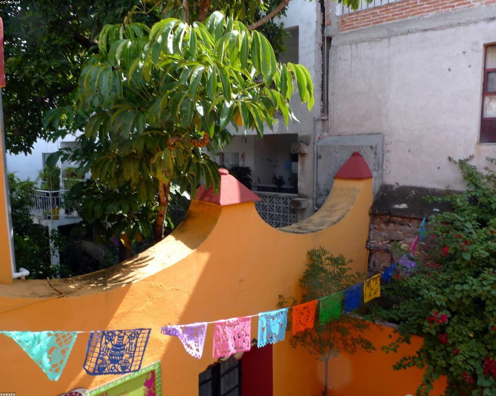 Patio de colores en San Miguel de Allende